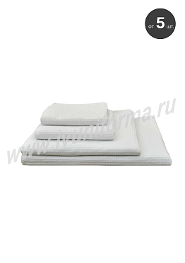 Полотенце отбеленное вафельное