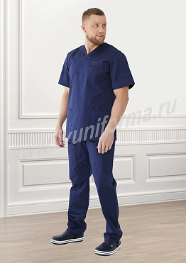 Костюм медицинский мужской арт. М-02-86-СТР