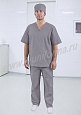 Костюм медицинский мужской бязь ГОСТ арт. ПВ-02-24-БЗ - 6